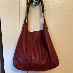 Lucky Brand genuine red leather purse